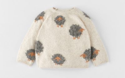 Pack of Three Denim Scrunchies